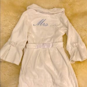 Betsey Johnson Bridal “I Do” Terry Robe